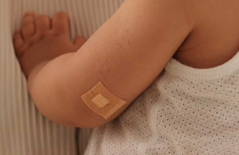 予防接種・乳児健診：イメージ